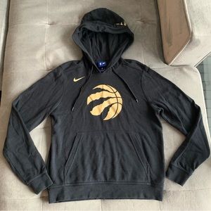 NBA NIKE Womens Black Toronto Raptors Hoodie